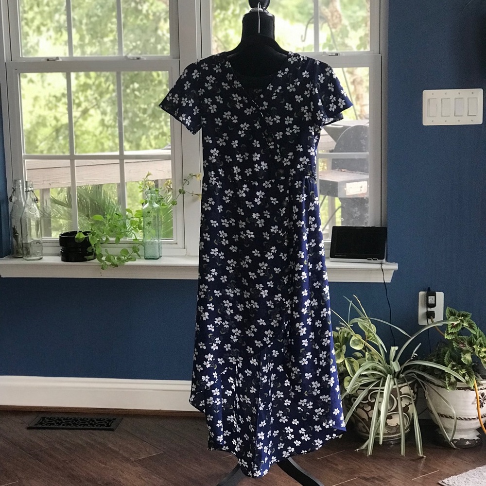 🌞Summer sale! 50% off! Floral Asymmetric Dress🌞